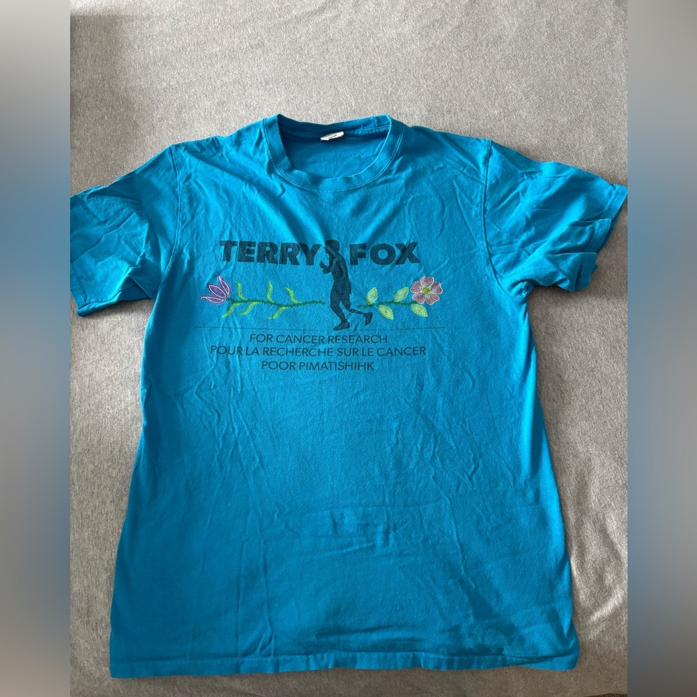 Terry Fox Cotton T-Shirt